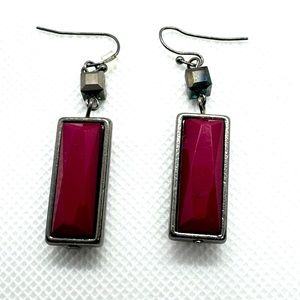 Women’s Vintage Purple Earrings